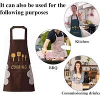 Kitchen Pocket Apron | Waterproof Kitchen Appron | Cute Kitchen Apron With Front Pocket