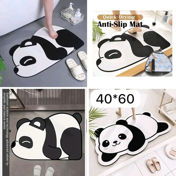 PANDA MAT HAPPY( 60*40 CM)