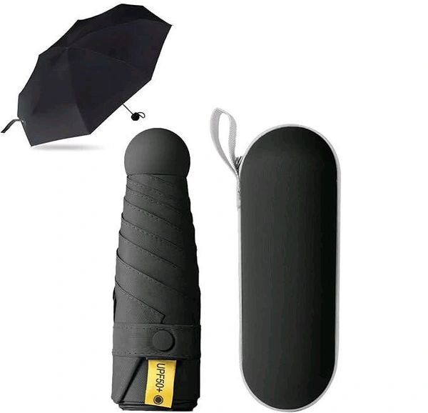 Mini Umbrella with Case Compact Portable UV Umbrella