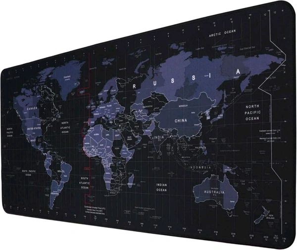 WORLD MAP DESK MAT[ 80*30   Big   Size ]
