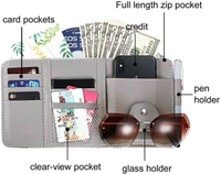 Car Accessories Car Sun Visor Organizer