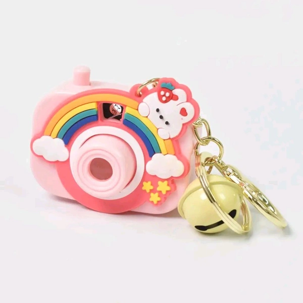 Projection Camera Keychain Mix Design 