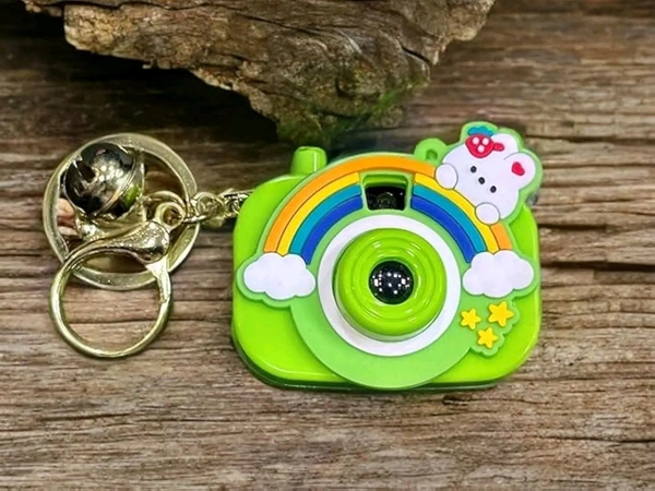 Projection Camera Keychain Mix Design 