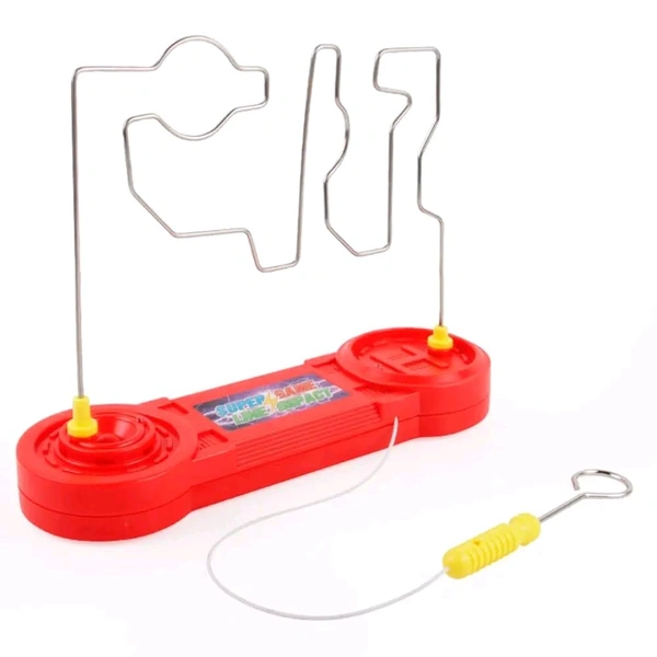 Electric Shock Touch Maze Collision Electric Shock Game Toy Wire Skill Maze Science Experiment Toys for Kids Adults