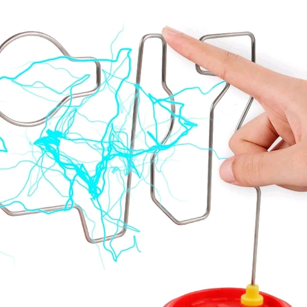 Electric Shock Touch Maze Collision Electric Shock Game Toy Wire Skill Maze Science Experiment Toys for Kids Adults