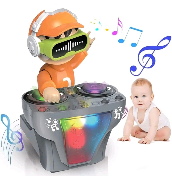 Dj Coco Toy Musical & Lightning Toy for Kids Boys Gift Birthday Gift for Kids, Toy for Kids, Sound Sound with Moving Tyres Multicolor Sound & Attractive Toy for Kids