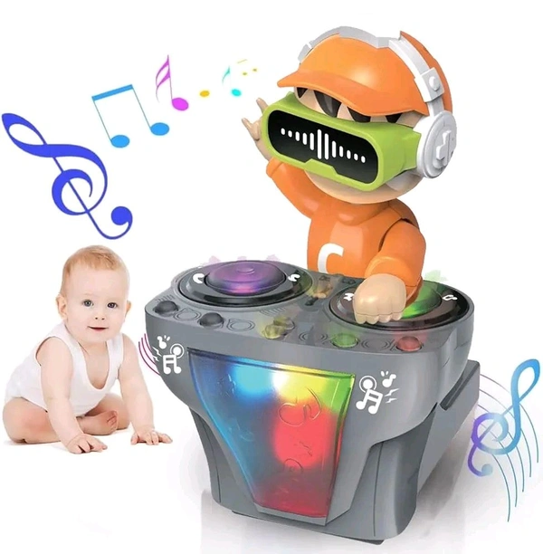 Dj Coco Toy Musical & Lightning Toy for Kids Boys Gift Birthday Gift for Kids, Toy for Kids, Sound Sound with Moving Tyres Multicolor Sound & Attractive Toy for Kids