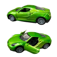 Metal Innova Pullback Toy car with Sound and Light Openable Doors for Kids