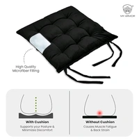Square Chair Pads Cushion for Comfortable Sitting ( Pack Of 1pc )