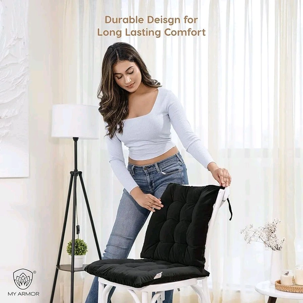 Square Chair Pads Cushion for Comfortable Sitting ( Pack Of 1pc )