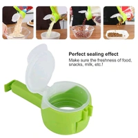 Food Bag Sealing Clip with Pour Spout, Food Bag Clips with Pour Spout,Reusable Food Storage Sealing Clips with Pouring Spouts for All Food or Cat/Dog Food Storage