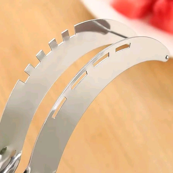 Stainless Steel Watermelon Cantaloupe Slicer Knife, Corer Fruit, Vegetable Kitchen Tool