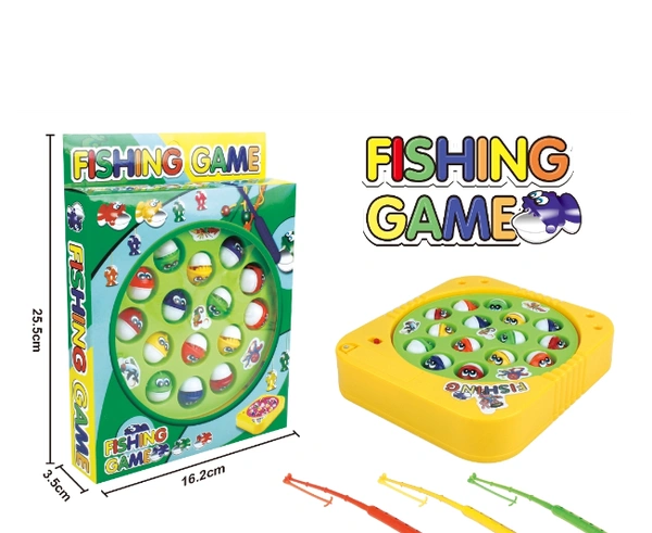 Fun Fishing Game Toy for Kids – Catch-The-Fish Playset with Fishing Rods & Fishpond | SKVWORLD 