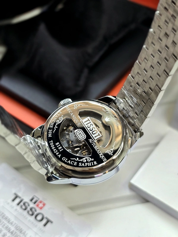 Tissot Lelocle Powermatic 80 Open Heart - Adjustable, Black