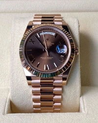 Rolex Day-Date 40 Chocolate Dial 🤎 - Adjustable, Korma