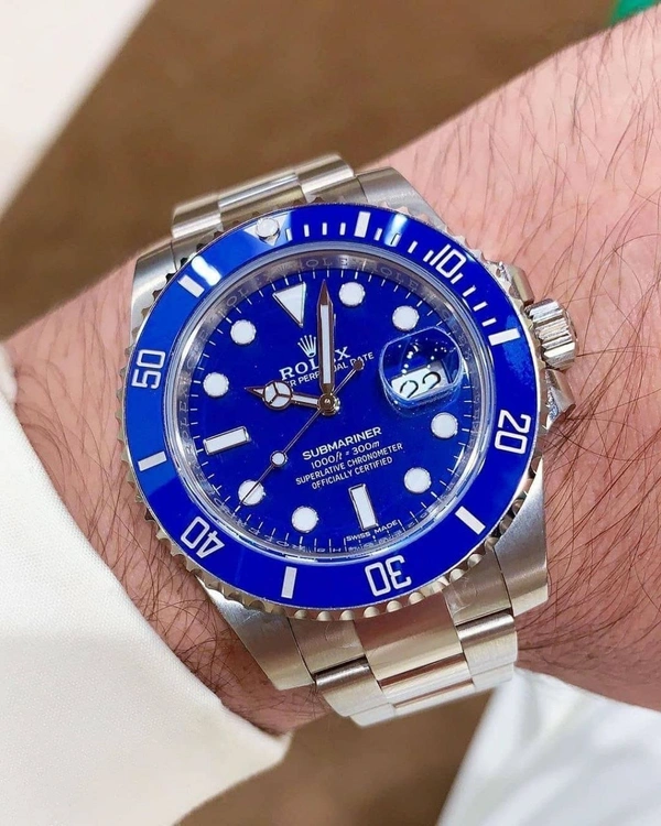 Rolex Submariner Smurf 💙💙 - Adjustable, Ultramarine