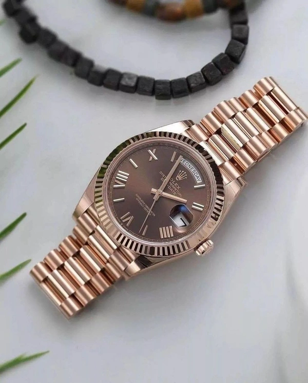 Rolex Day-Date 40 Chocolate Dial 🤎 - Adjustable, Korma