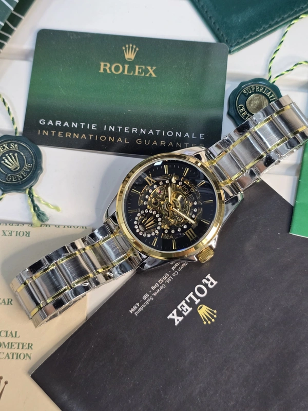 Rolex Skeleton Open Heart - Adjustable, Ultramarine