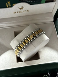 Rolex DayDate 36 Dual Tone For Men 😍 - Adjustable, Black