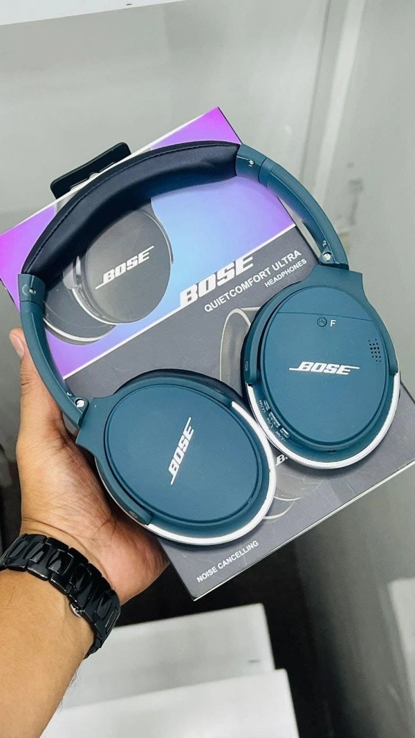 Bose QC Ultra Premium  Headphones 🎧 - Adjustable, Boston Blue
