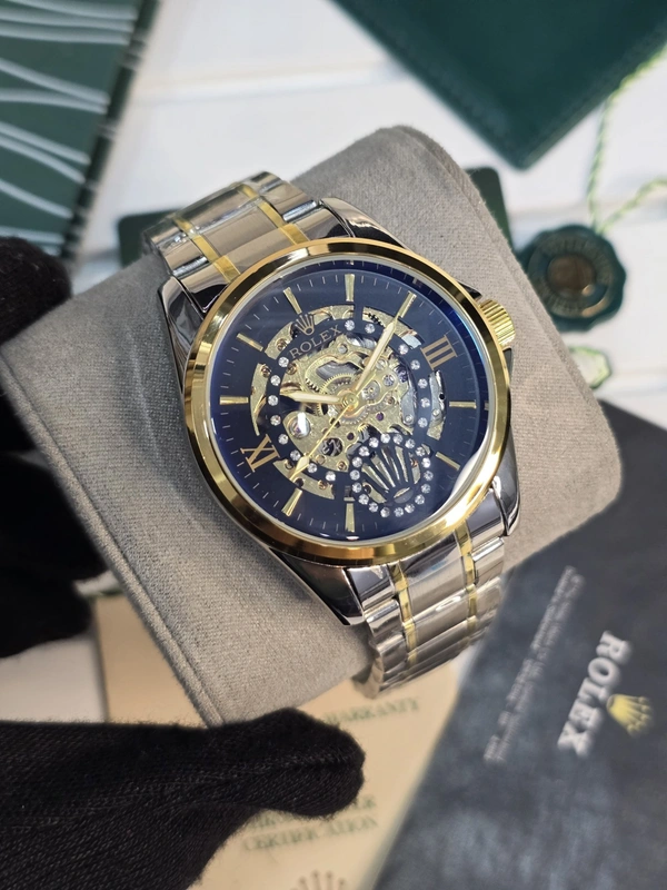 Rolex Skeleton Open Heart - Adjustable, Ultramarine