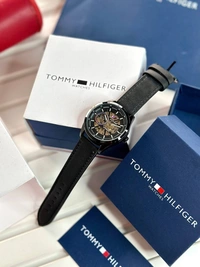 Tommy Hilfiger Open Heart Fully Automatic  🖤 - Adjustable, Black