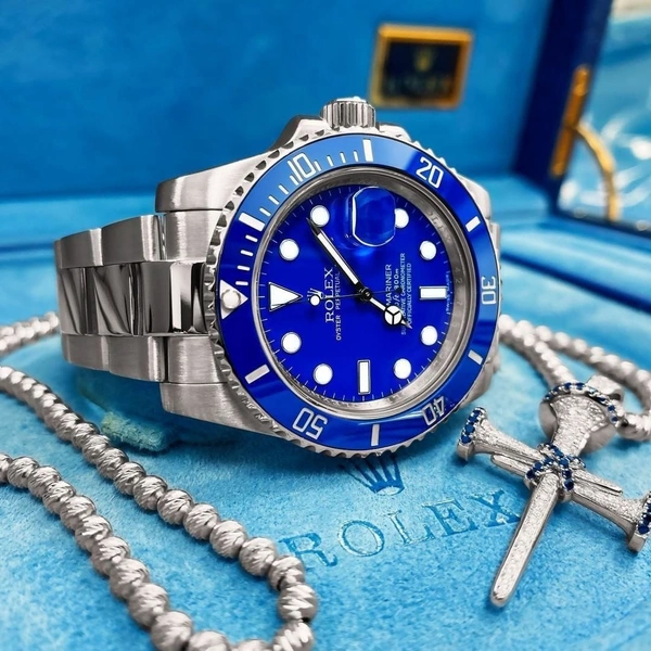 Rolex Submariner Smurf 💙💙 - Adjustable, Ultramarine