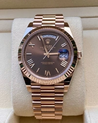 Rolex Day-Date 40 Chocolate Dial 🤎 - Adjustable, Korma