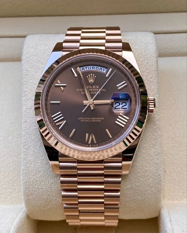 Rolex Day-Date 40 Chocolate Dial 🤎 - Adjustable, Korma
