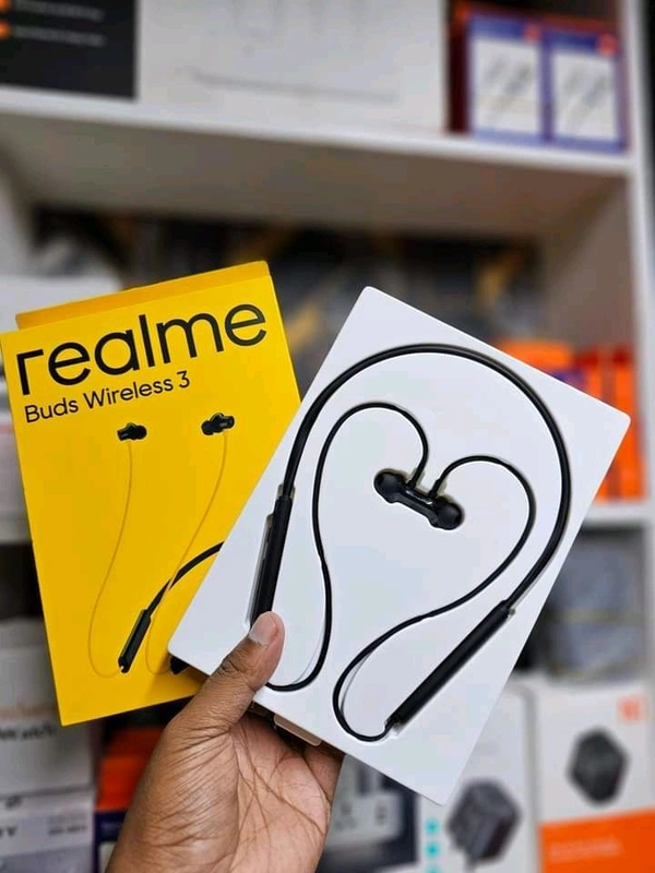 Realme Buds Wireless 3 - Black, Free Size