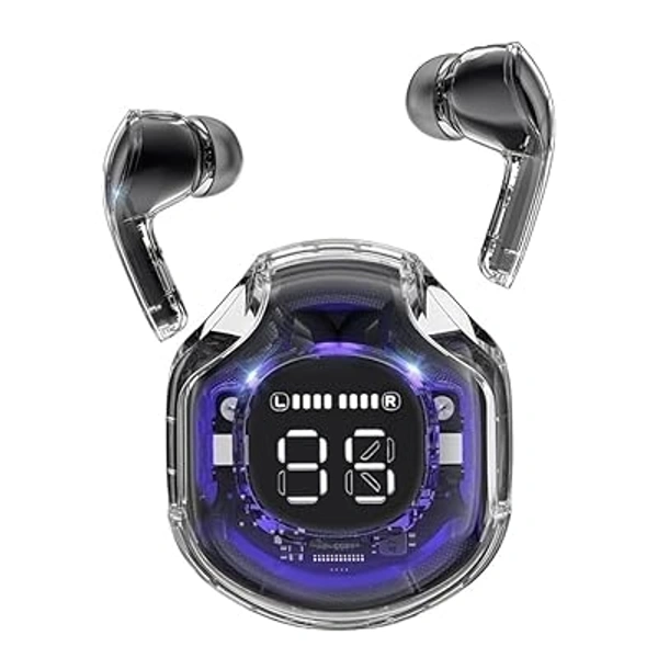Unilog  Ultra pods 2 Pro With RGB Ambience Light (Passive) - Black, Free Size