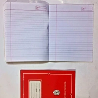 Delhi Public School  REFURBISHED DPS Test Copy Only 1 Peice - Red, 25cm X 17cm
