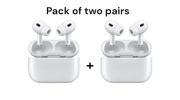 Airpods Pro Gen2 2nd Copy (Pack Of Two) - White