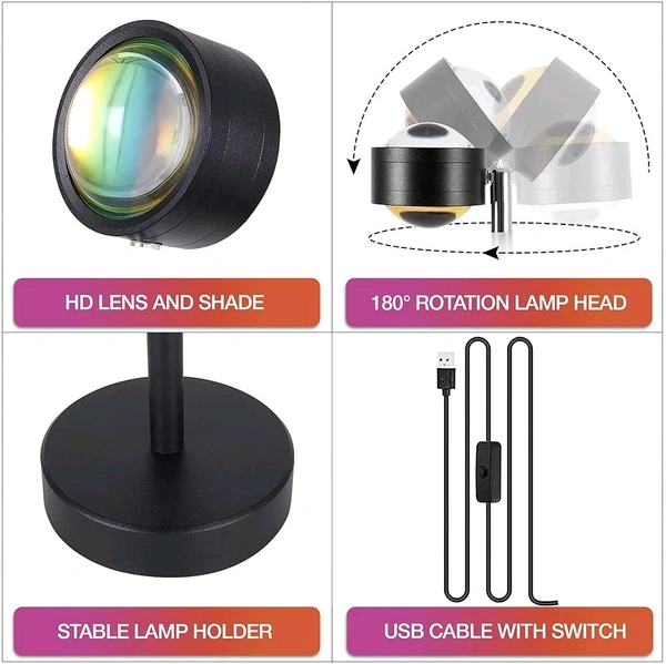 Sunset Lamp For Photography 