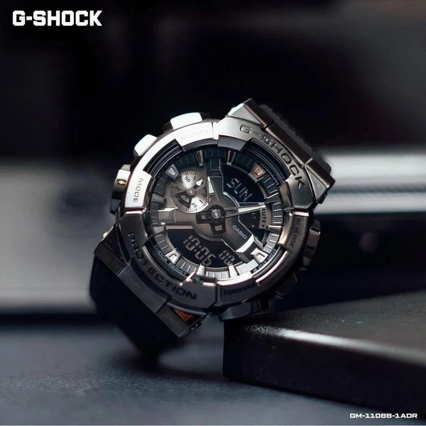 Casio G-Shock GM110 with metal body in stock 🤩 ❤️ - Adjustable, Black