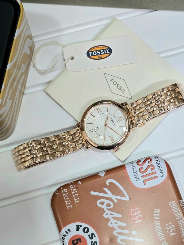Fossil  Fossil Premius Jacqueline - Adjustable, Rose gold