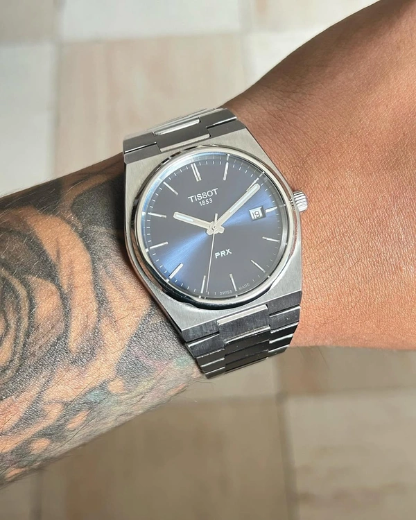TISSOT Tissot PRX - Now In Navy Blue Dial 💙 - adjustable, Navy Blue