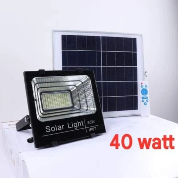  40 Watt Solar Flood Light