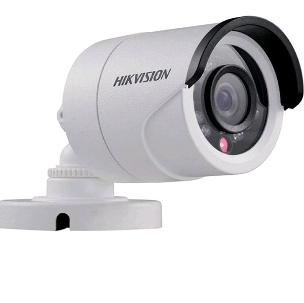 HIKVISION 2MP Eco HD 1080P Night Vision Bullet Outdoor Wired CCTV Camera for 2MP & Above DVRs, White