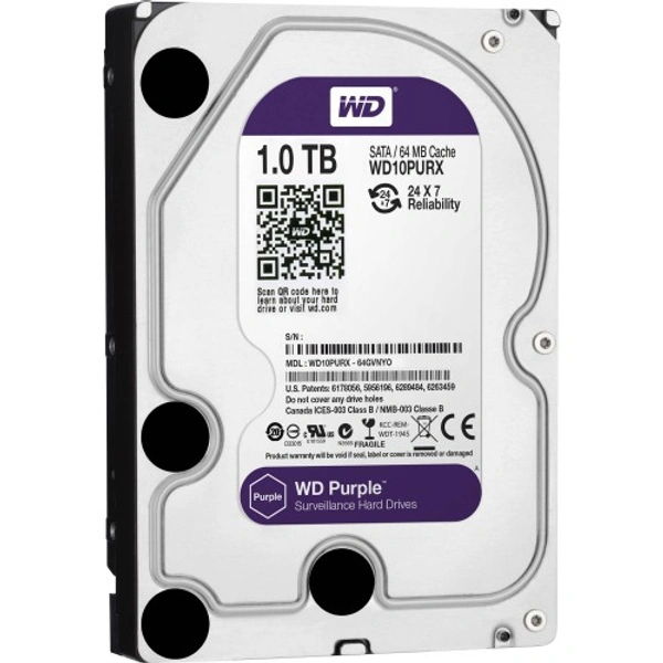 WD 1 TB Purple HDD 