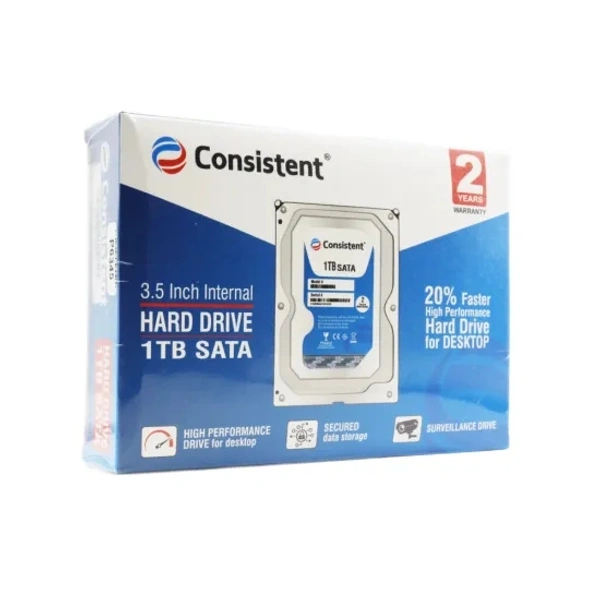 2TB HDD Consistent 