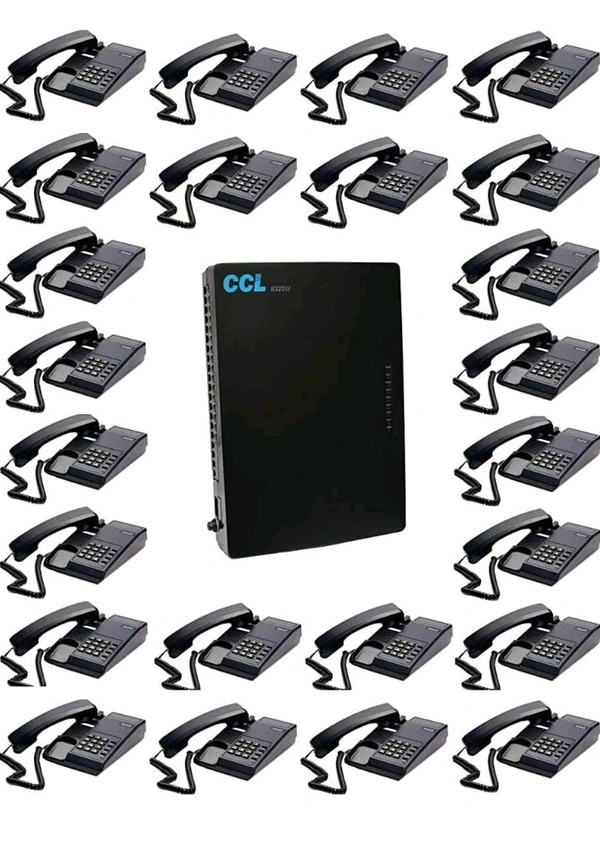 CCL 224 EPABX Intercom with 24 Pcs BEETEL C11 Phones