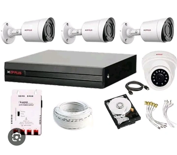 CP Plus 4Cctv Camera Complete Setup 