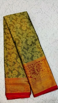 Banarasi Silk With Running Blouse - Kumera, Free