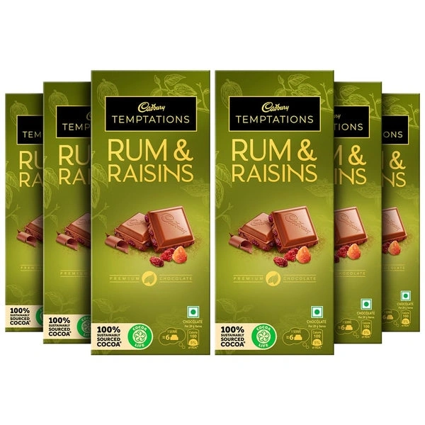 Cadbury Temptations Rum & Raisins