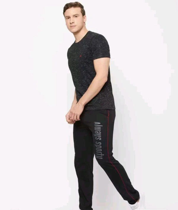 SPORTO Men Black T-shirt  - Black, XL