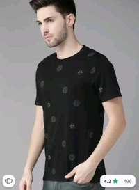 ROADSTER Men Black Grey Typography Cotton Printed T-shirt  - Black, XL