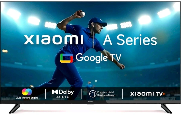 Mi Xiaomi MI Xiaomi Smart TV A 80 cm (32) HD Ready Smart Google LED TV L32MA-AIN (Black) - Black, 32cm HD