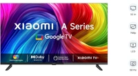 Mi Xiaomi MI Xiaomi Smart TV A 80 cm (32) HD Ready Smart Google LED TV L32MA-AIN (Black) - Black, 32cm HD