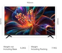 Xiaomi 108 cm (43 inch) A Full HD Smart Google LED TV L43MB-AFIN - Black, 43inch